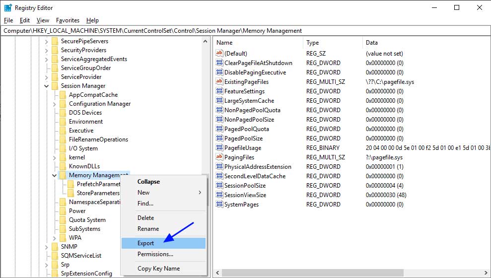 Delete the registry entry
Import the exported registry entry