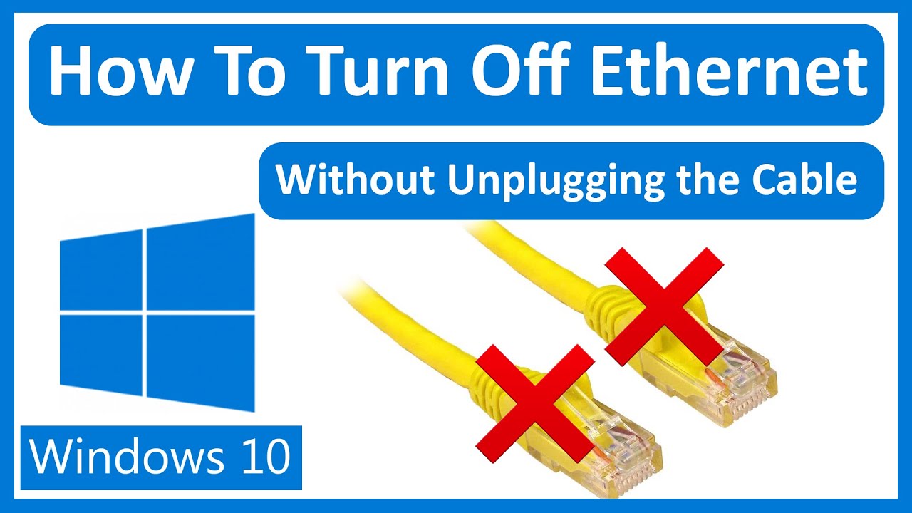 Disconnect from the internet.
Unplug your ethernet cable or turn off your Wi-Fi.