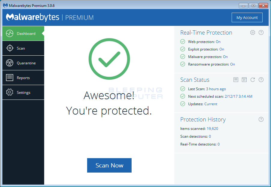 Download and install a reputable anti-malware software
Perform a full system scan