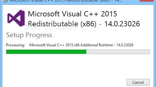 Download and install the Visual C++ Redistributable for Visual Studio 2015 from the official Microsoft website
Restart your computer and try running the patch again