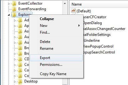 Export the key and save it as a backup.
Delete the key and all its subkeys.
