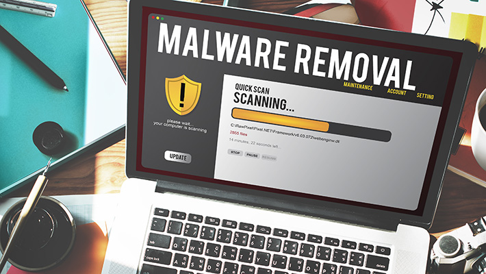 If malware is found, follow the instructions provided by your anti-virus software to remove it 
 Restart your computer