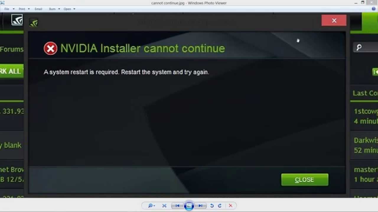 Install the updated drivers on your computer
Restart your computer and try running Batman_setup.exe again