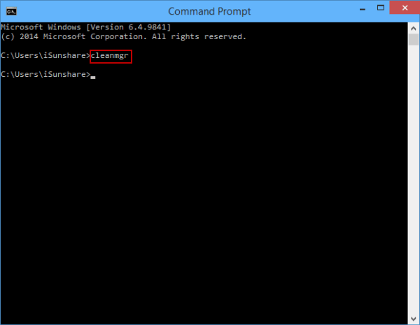 Open Command Prompt as administrator
Type cleanmgr and hit enter