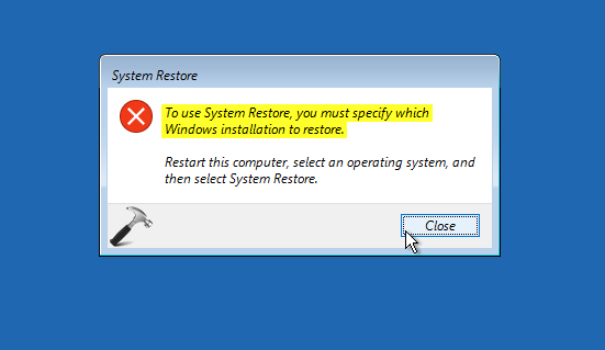 Open System Restore by typing it into the search bar and selecting the option
Select a restore point from before the berserker.exe errors occurred