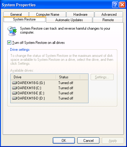 Open the System Restore utility
Select a restore point from before the error occurred