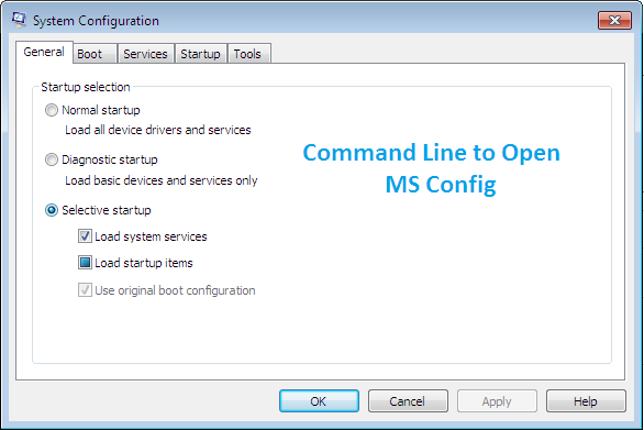 Press Windows + R to open the Run dialogue box. 
 Type "msconfig" and press Enter to open the System Configuration window.