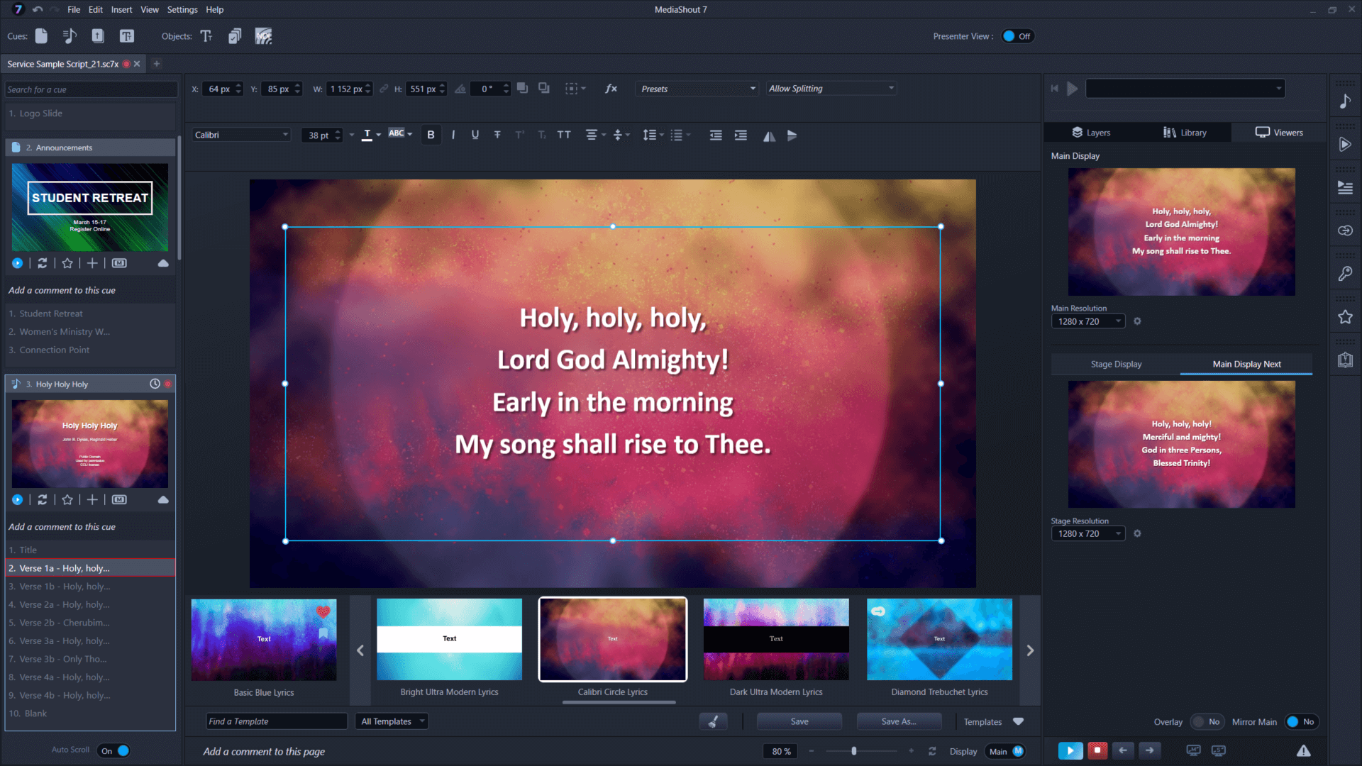 Seamless Integration: MediaShout seamlessly integrates with popular church presentation software, allowing for smooth transitions and compatibility.
Extensive Media Library: MediaShout offers an extensive media library, providing access to a wide range of biblical backgrounds, images, videos, and more.