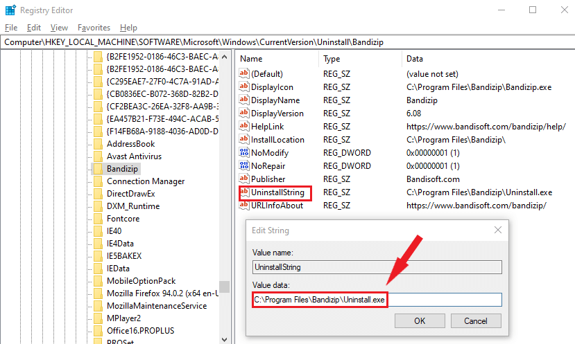 Uninstall and Reinstall Bandwidth Meter 2001.exe
Open the Control Panel by searching for it in the Start menu